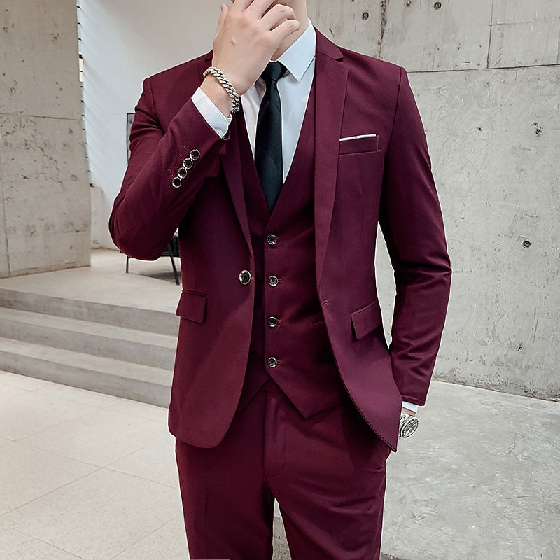 Refined Three-Piece Set