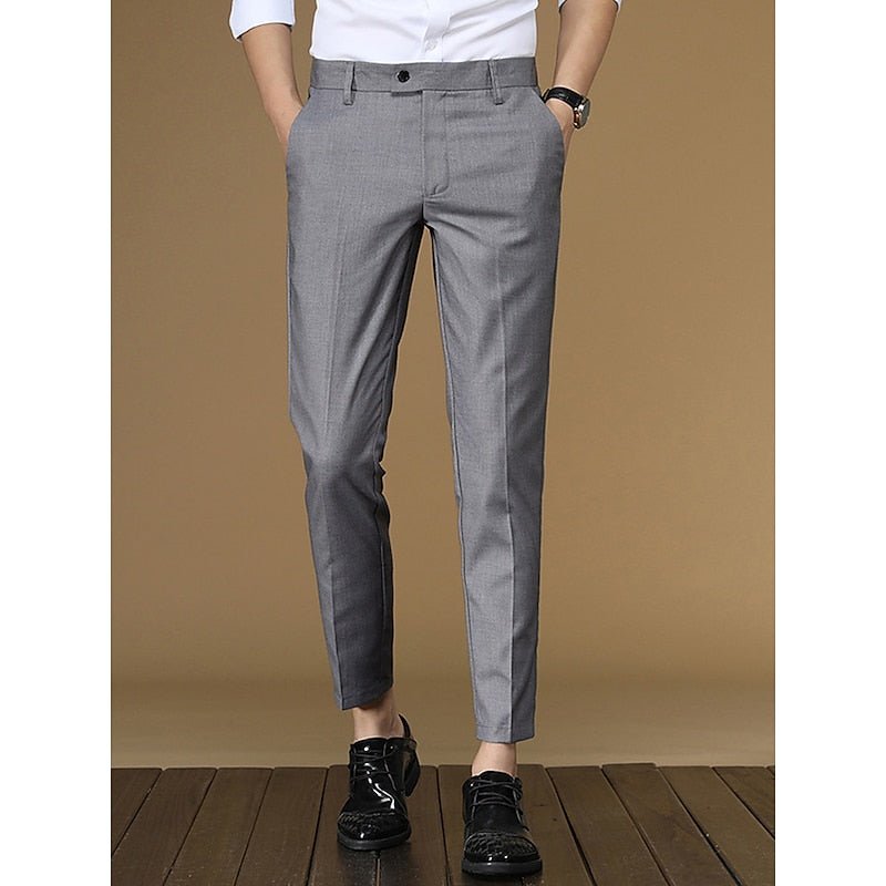Tailored Tapered Dress Pants