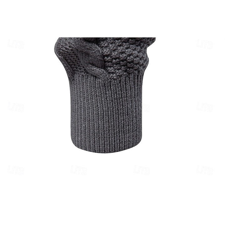 Textured Zip-Up Cardigan