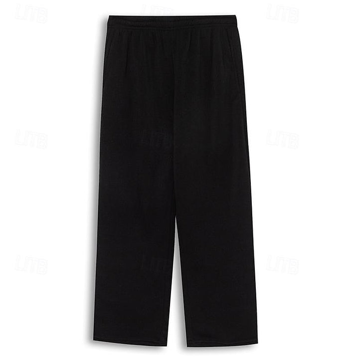 Relaxed Straight-Leg Joggers