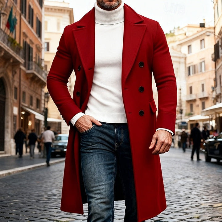 Refined Long Overcoat
