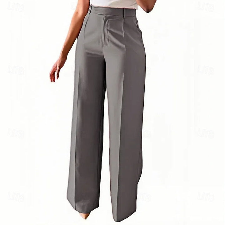 Tailored High-Waist Pants
