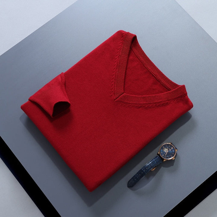 Refined V-Neck Sweater