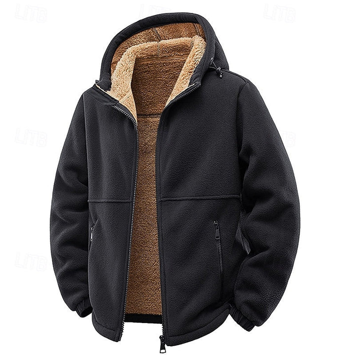 Cozy Hooded Full-Zip Jacket