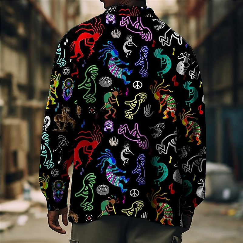 Paisley-Print Overshirt