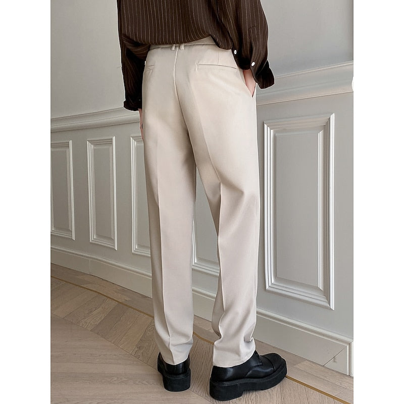 Tailored Wide-Leg Pants