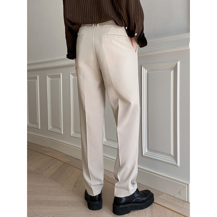 Tailored Wide-Leg Pants