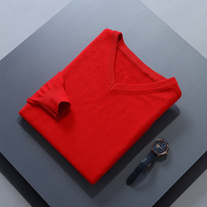 Refined V-Neck Sweater