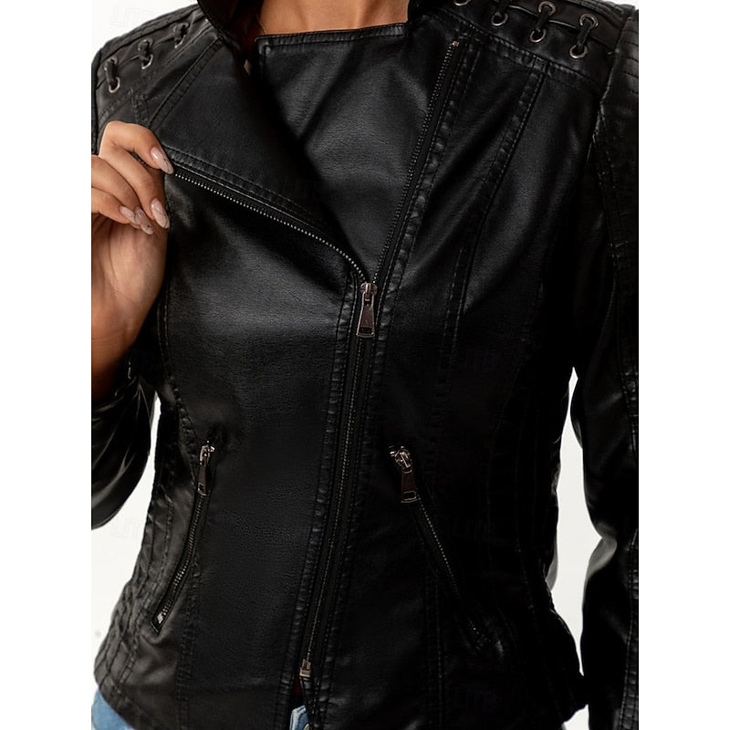 Sleek Biker Jacket