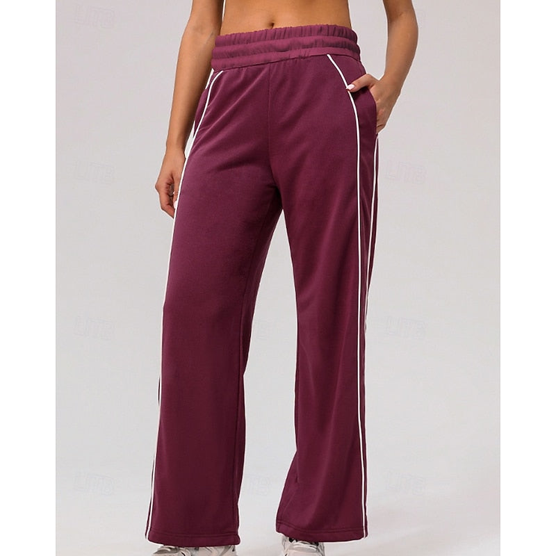 Relaxed Side-Stripe Joggers