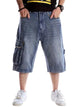 Men's Cargo Shorts with Camouflage Trim
