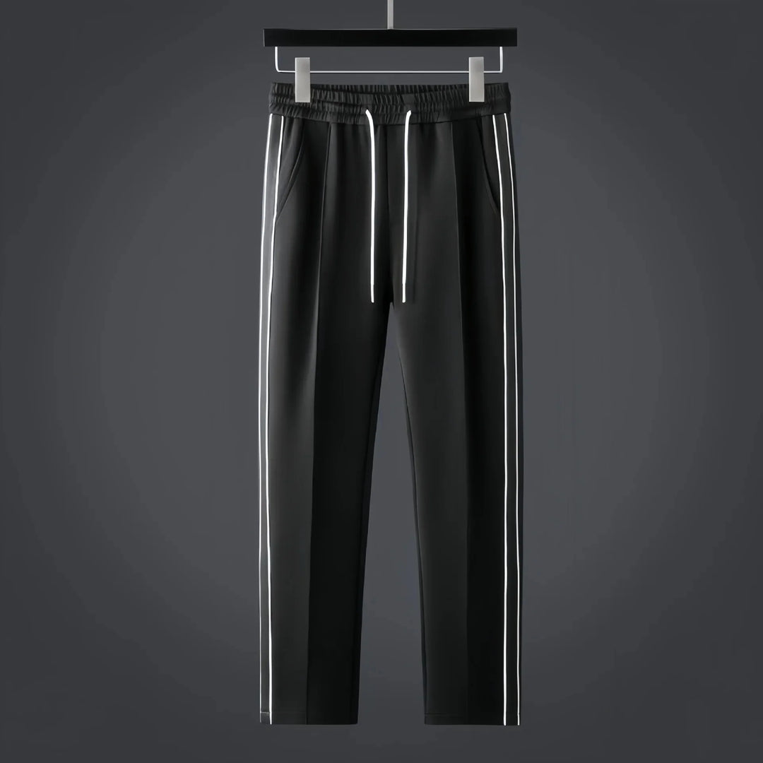Men’s Athletic Tracksuit Set with Side Stripe