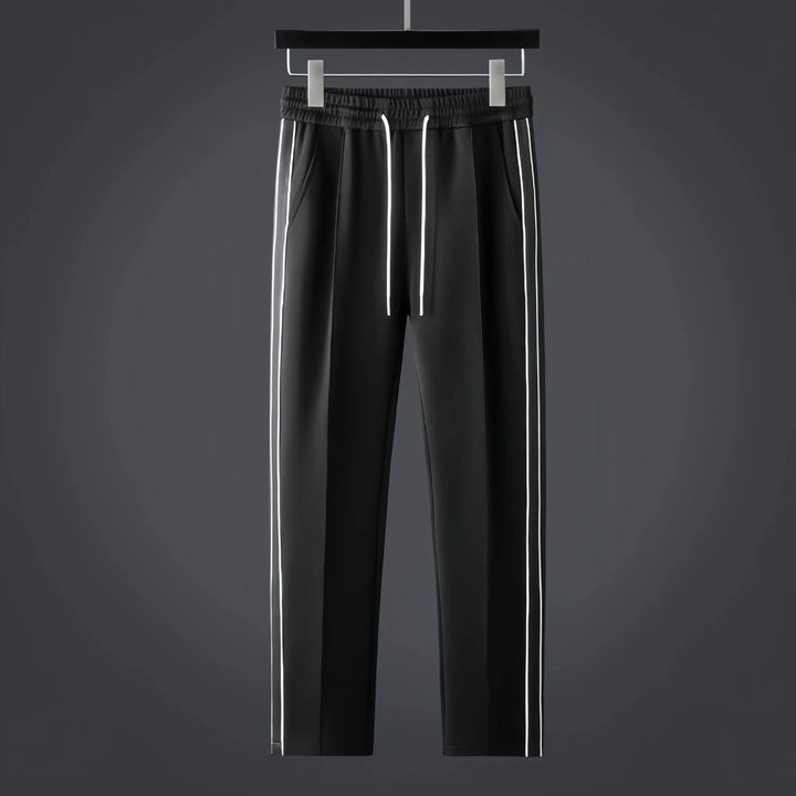 Men’s Athletic Tracksuit Set with Side Stripe