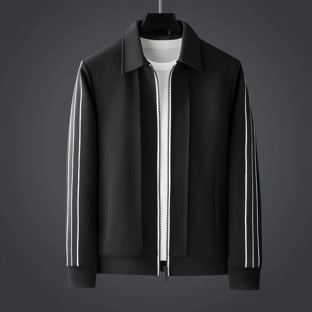 Men’s Athletic Tracksuit Set with Side Stripe