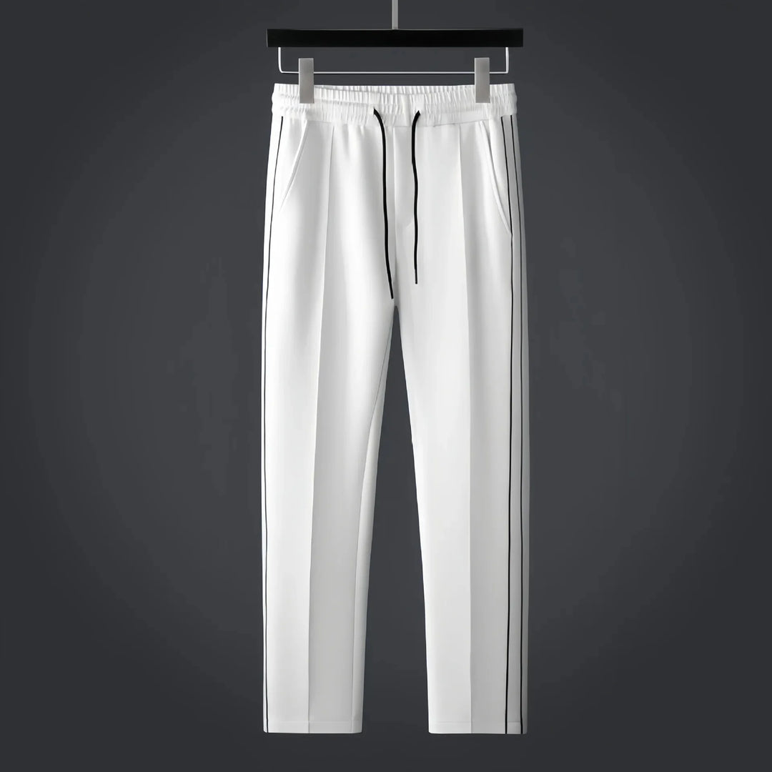 Men’s Athletic Tracksuit Set with Side Stripe