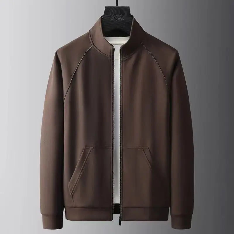 Athletic Tracksuit Set: Zip-Up Jacket and Pants
