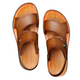 Men's Double-Strap Sandals with Back Strap