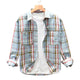 Men’s Long Sleeve Plaid Button-Up Shirt