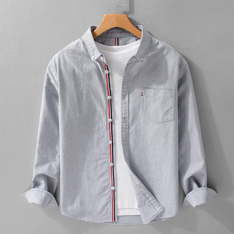 Men’s Long Sleeve Button-Up Shirt