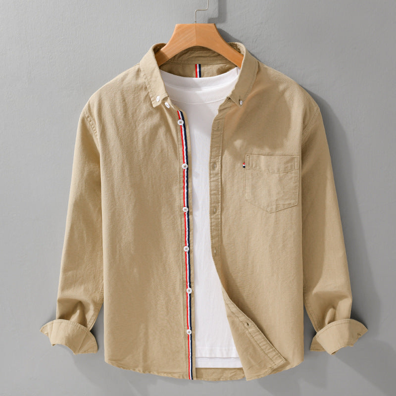 Men’s Long Sleeve Button-Up Shirt