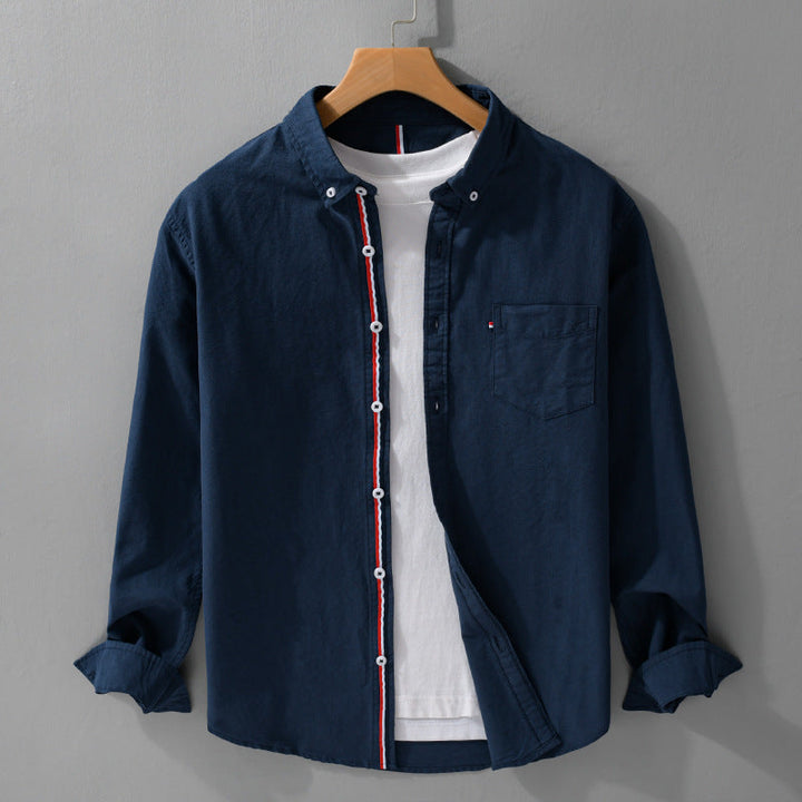 Men’s Long Sleeve Button-Up Shirt