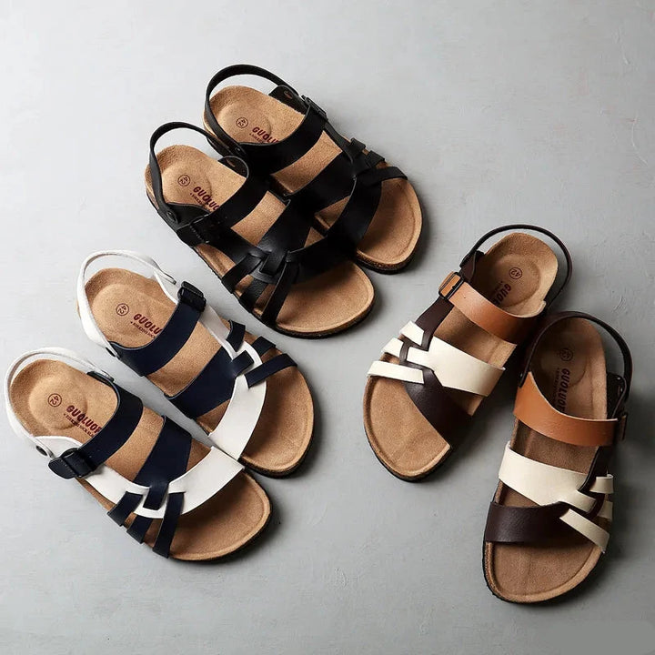 Men’s Multi-Strap Open-Toe Sandals