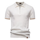 Men's Quarter-Zip Knit Polo Shirt