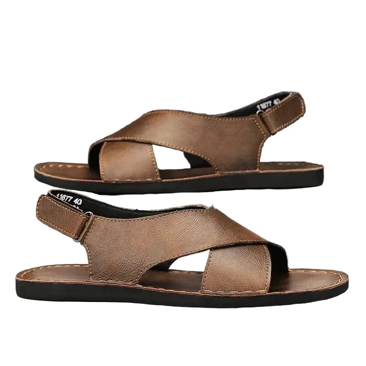 Men’s Slingback Sandals with Cushioned Sole