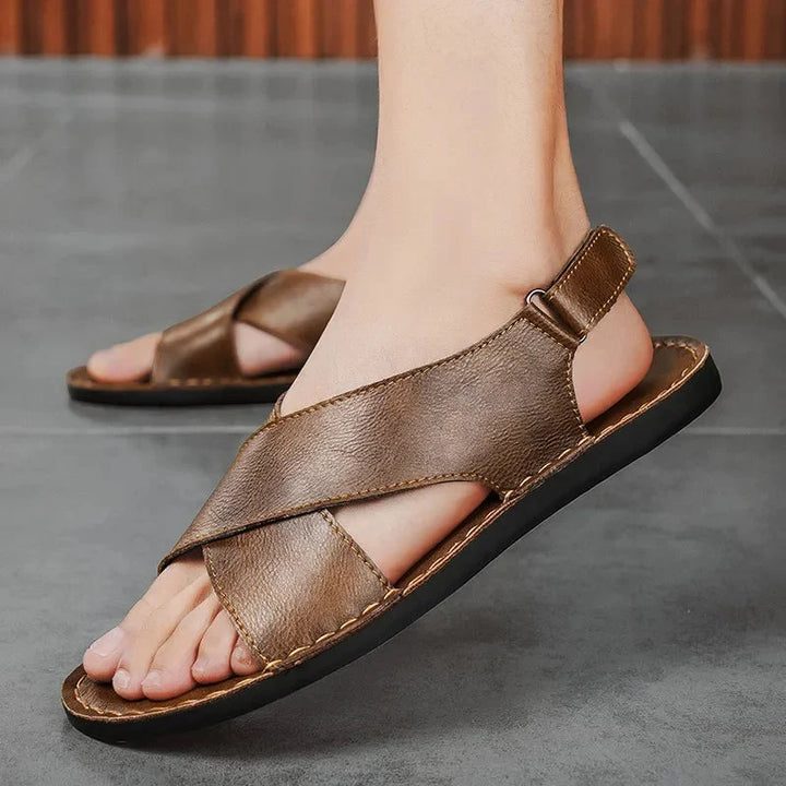Men’s Slingback Sandals with Cushioned Sole