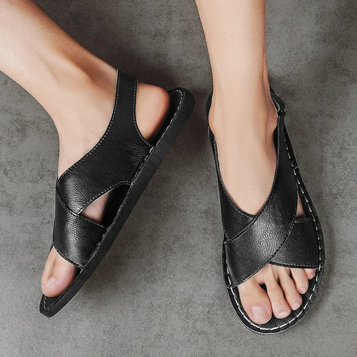 Men’s Slingback Sandals with Cushioned Sole