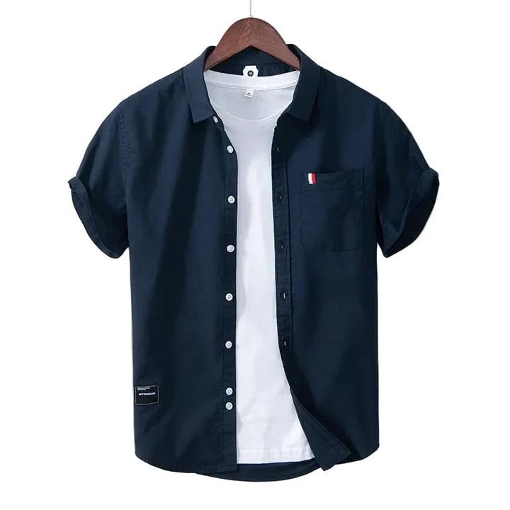 Men’s Short Sleeve Button-Up Shirt