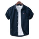 Men’s Short Sleeve Button-Up Shirt