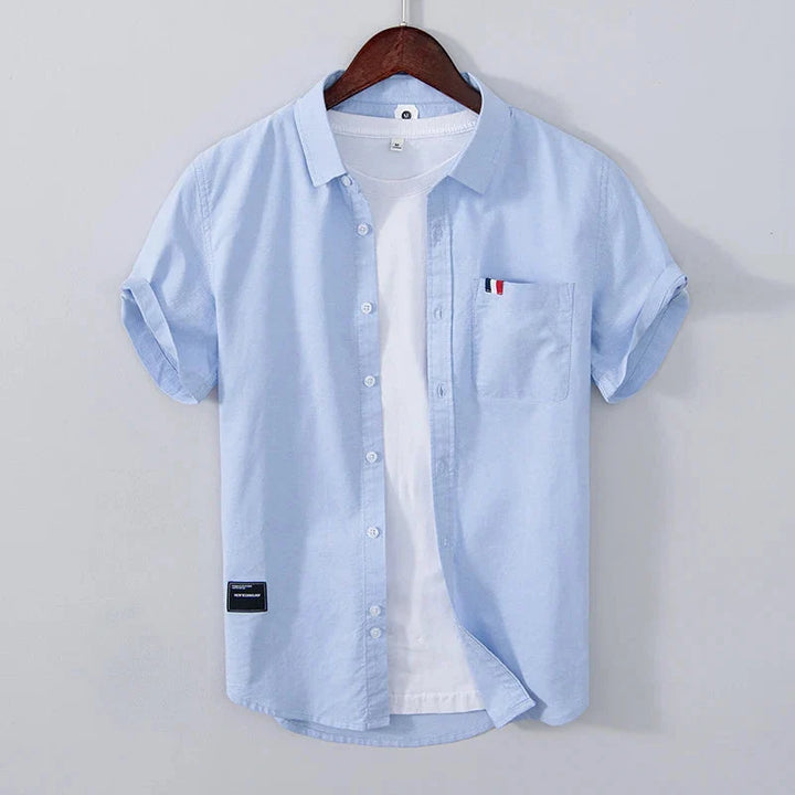 Men’s Short Sleeve Button-Up Shirt