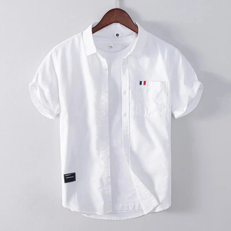 Men’s Short Sleeve Button-Up Shirt