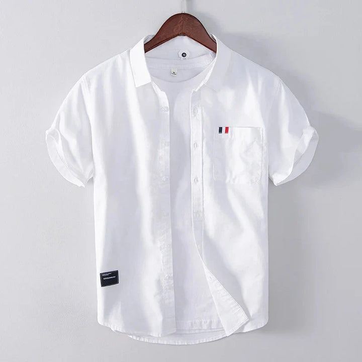 Men’s Short Sleeve Button-Up Shirt