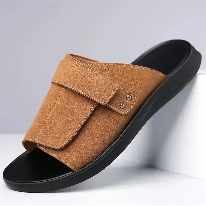 Men’s Adjustable Single Strap Slide Sandals