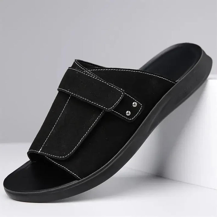 Men’s Adjustable Single Strap Slide Sandals