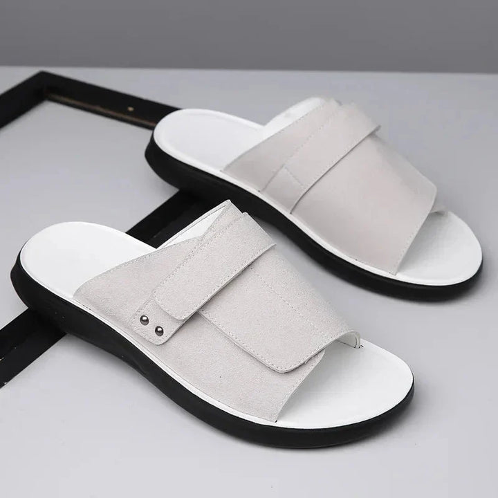 Men’s Adjustable Single Strap Slide Sandals