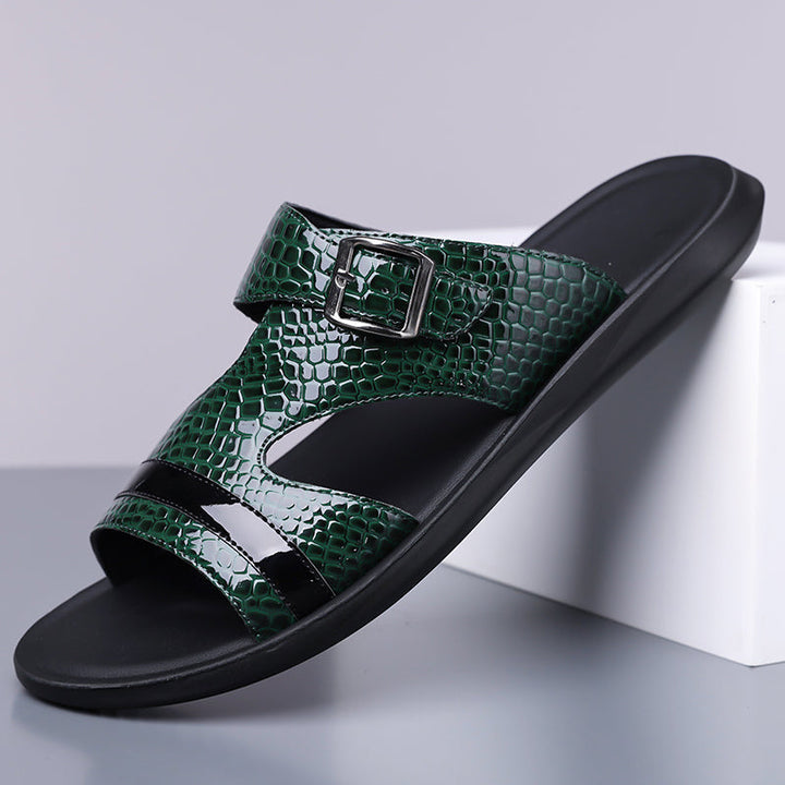 Men’s Adjustable Buckle Slide Sandals