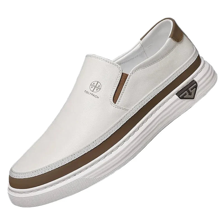 Two-Tone Slip-On Sneakers