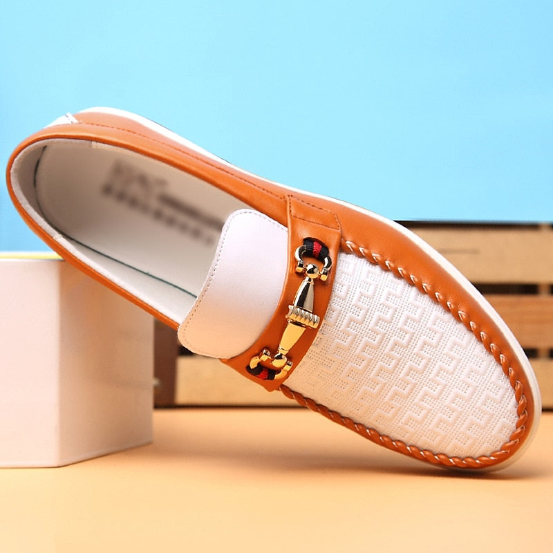 Refined Slip-On Loafers
