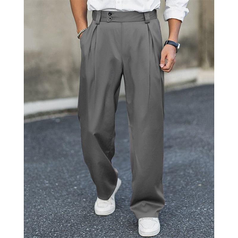 Pleated Tailored Pants