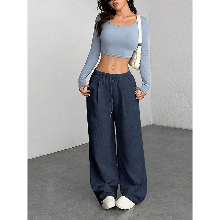 Relaxed Wide-Leg Pants