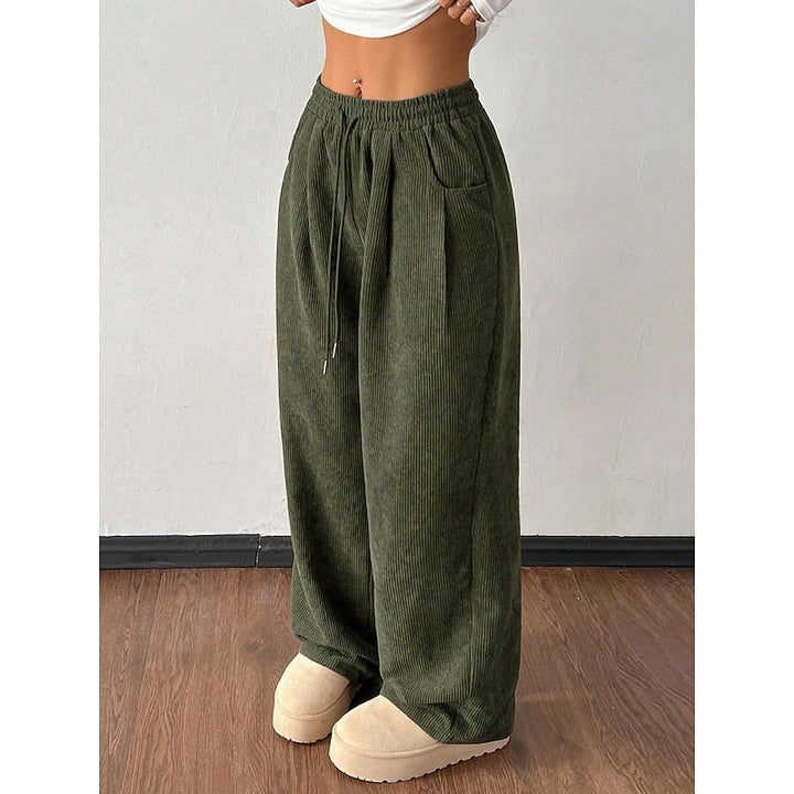 Relaxed Wide-Leg Pants