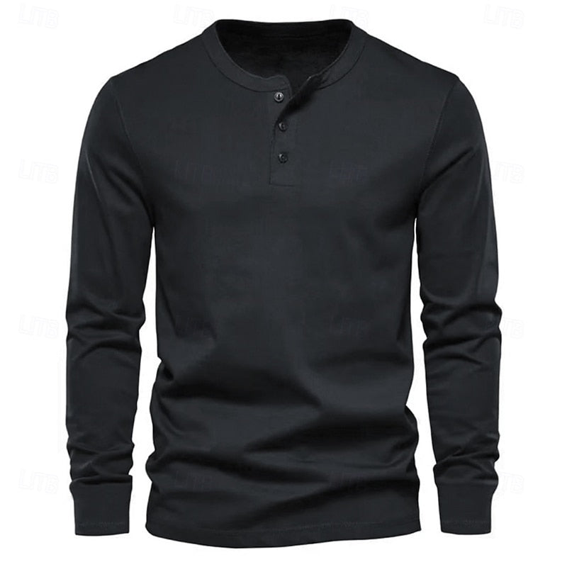 Classic Long-Sleeve Henley