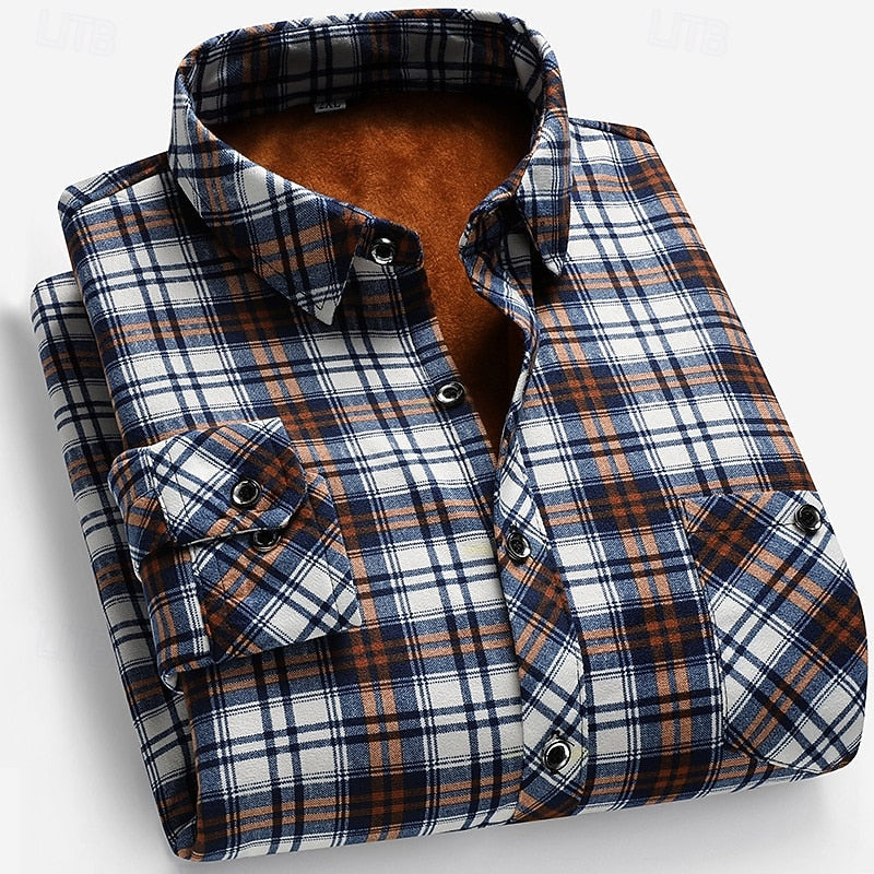 Classic Checked Button-Down Shirt