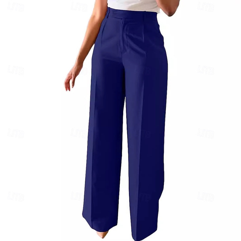 Tailored High-Waist Pants
