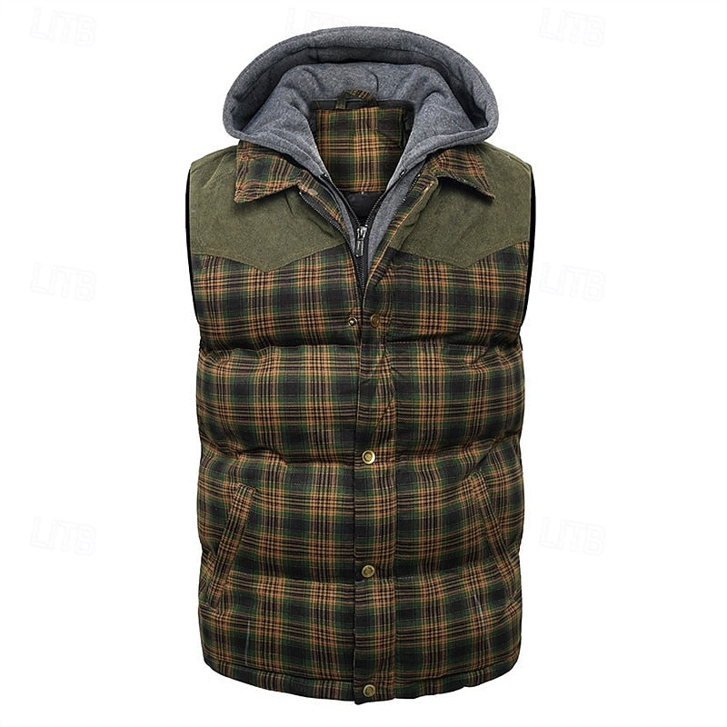 Hooded Quilted Vest