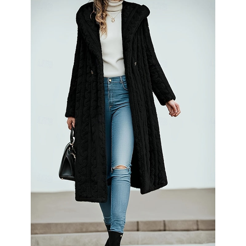 Hooded Longline Coat