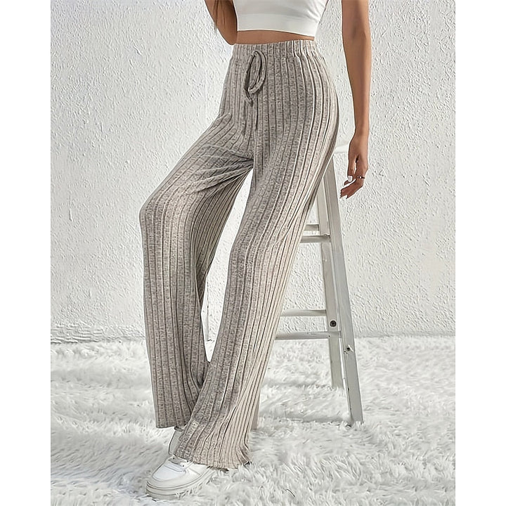 Wide-Leg High-Waist Pants